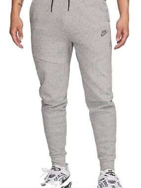 Nike Tech Fleece Pants Jogger Heather Grey Black Move To Zero Small S DD4706-010